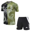 Goedkope Real Madrid Dragon Kids 2024-25 Groene Goedkope Real Madrid Dragon Kids 2024-25 Groene